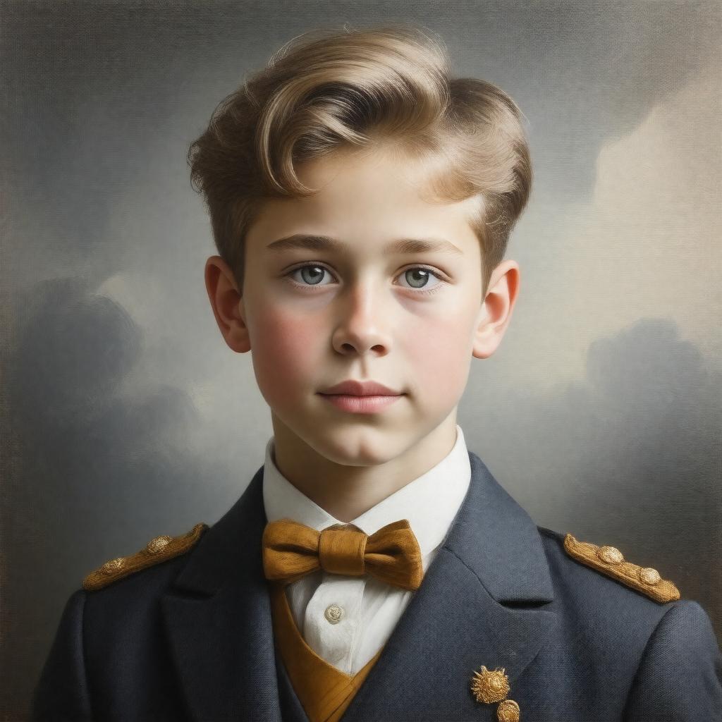 Click to view larger image AI-created image of Prince Julian, Duke of Halland