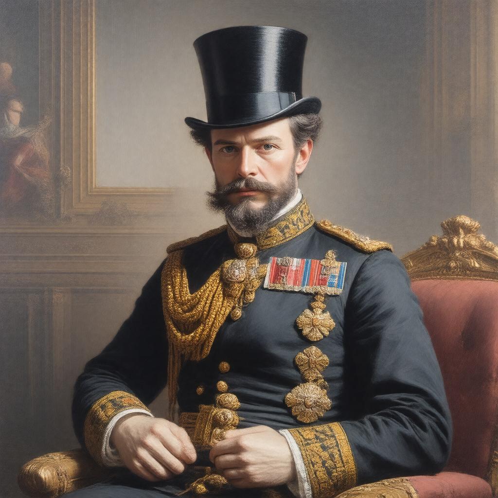 Click to view larger image AI-created image of Prince Leopold, Duke of Albany