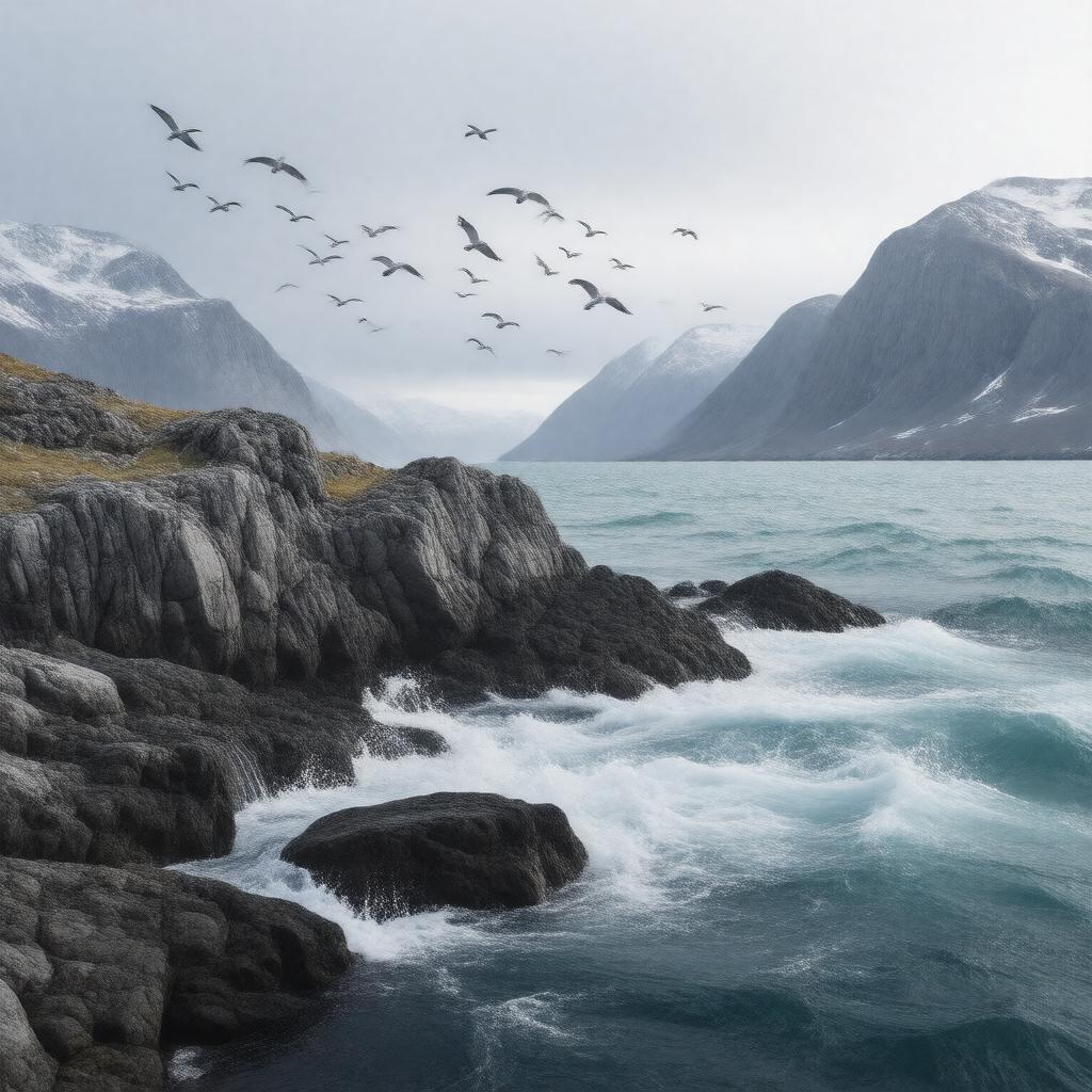 AI-created image of Prince Leopold Island