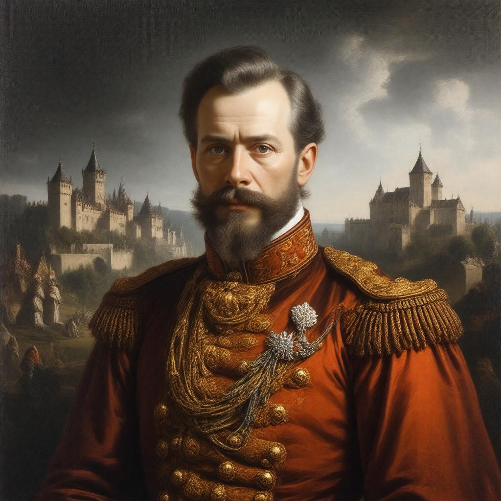 AI-created image of Prince Leopold of Schaumburg-Lippe