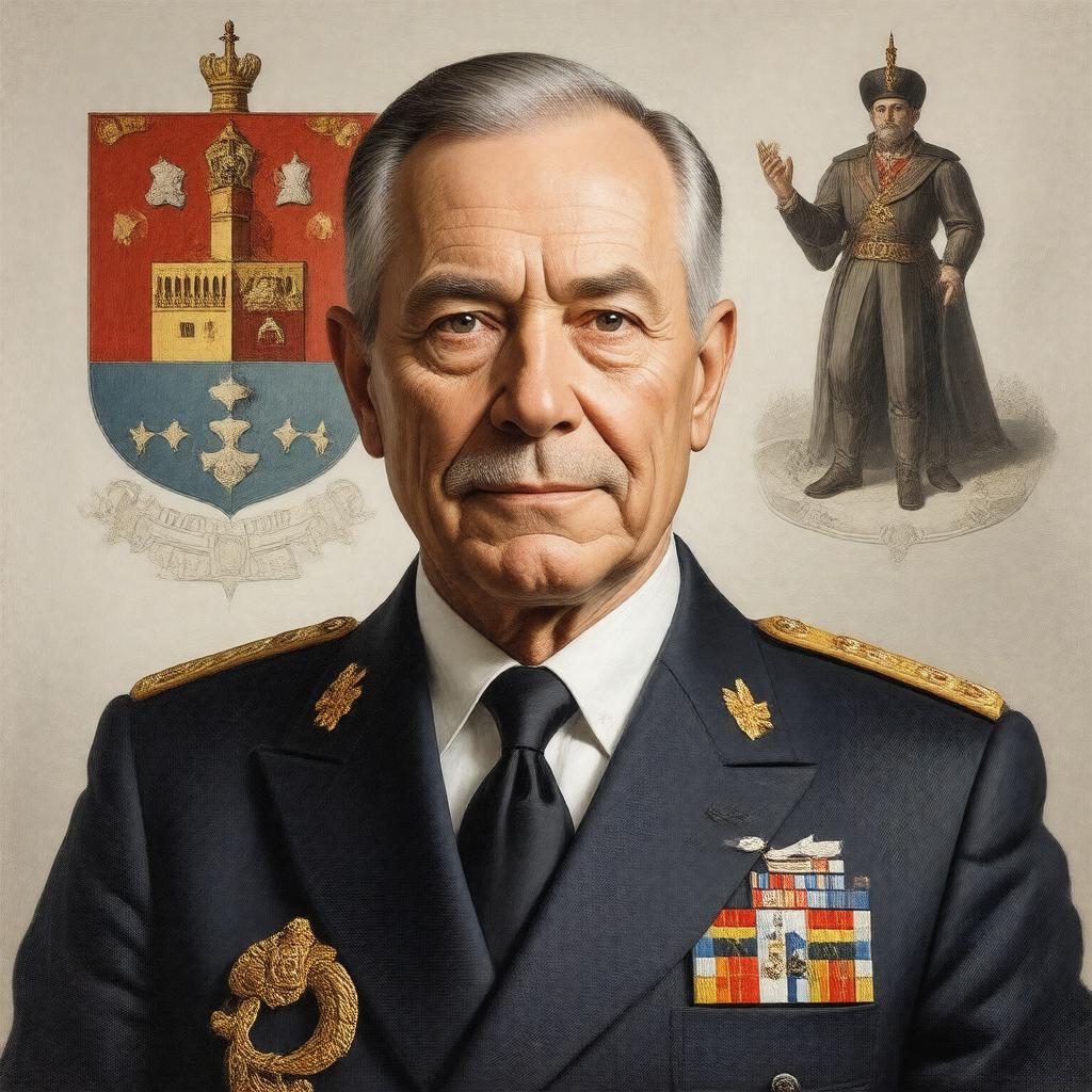 AI-created image of Prince Louis Ferdinand of Prussia
