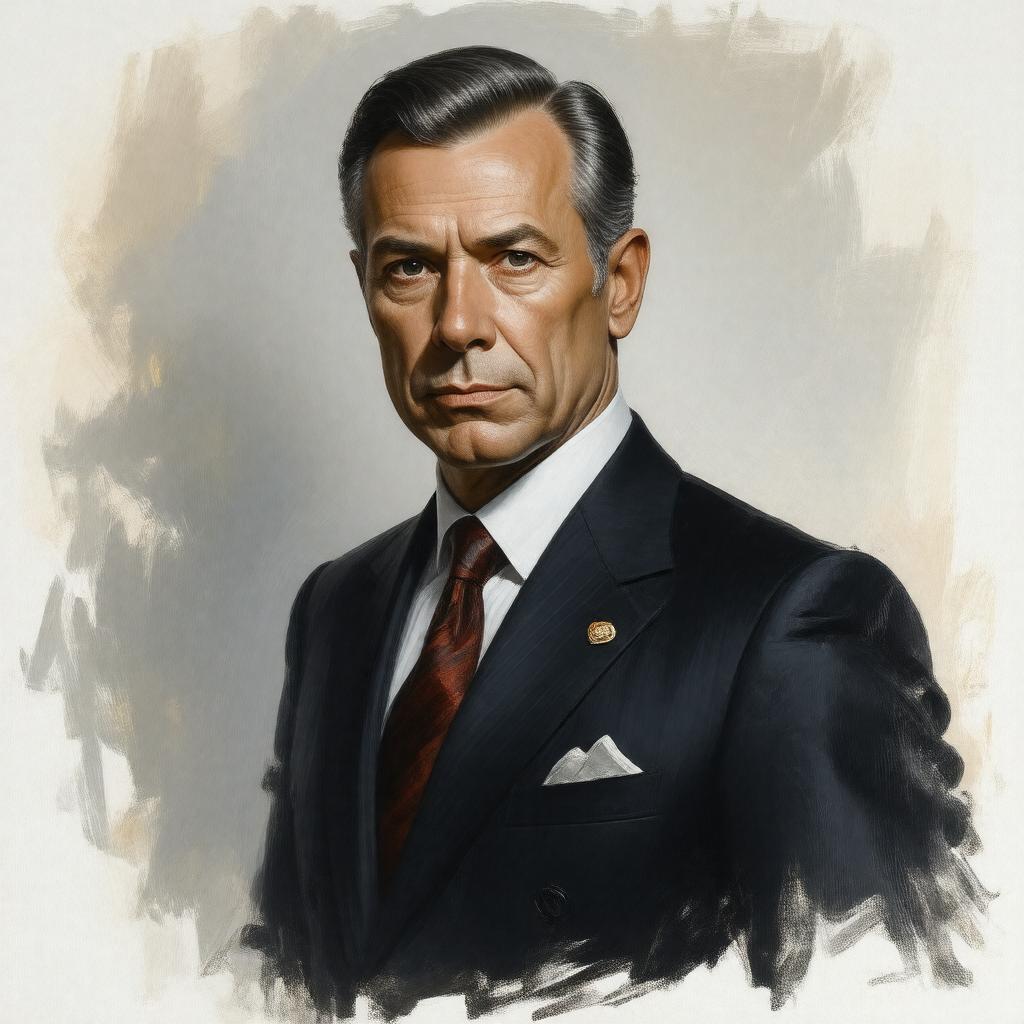 AI-created image of Prince Michael of Yugoslavia