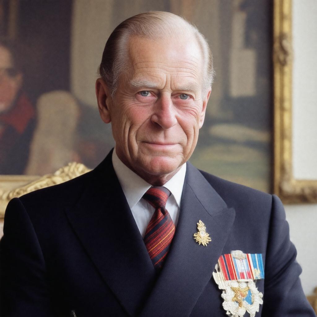 AI-created image of Prince Philip