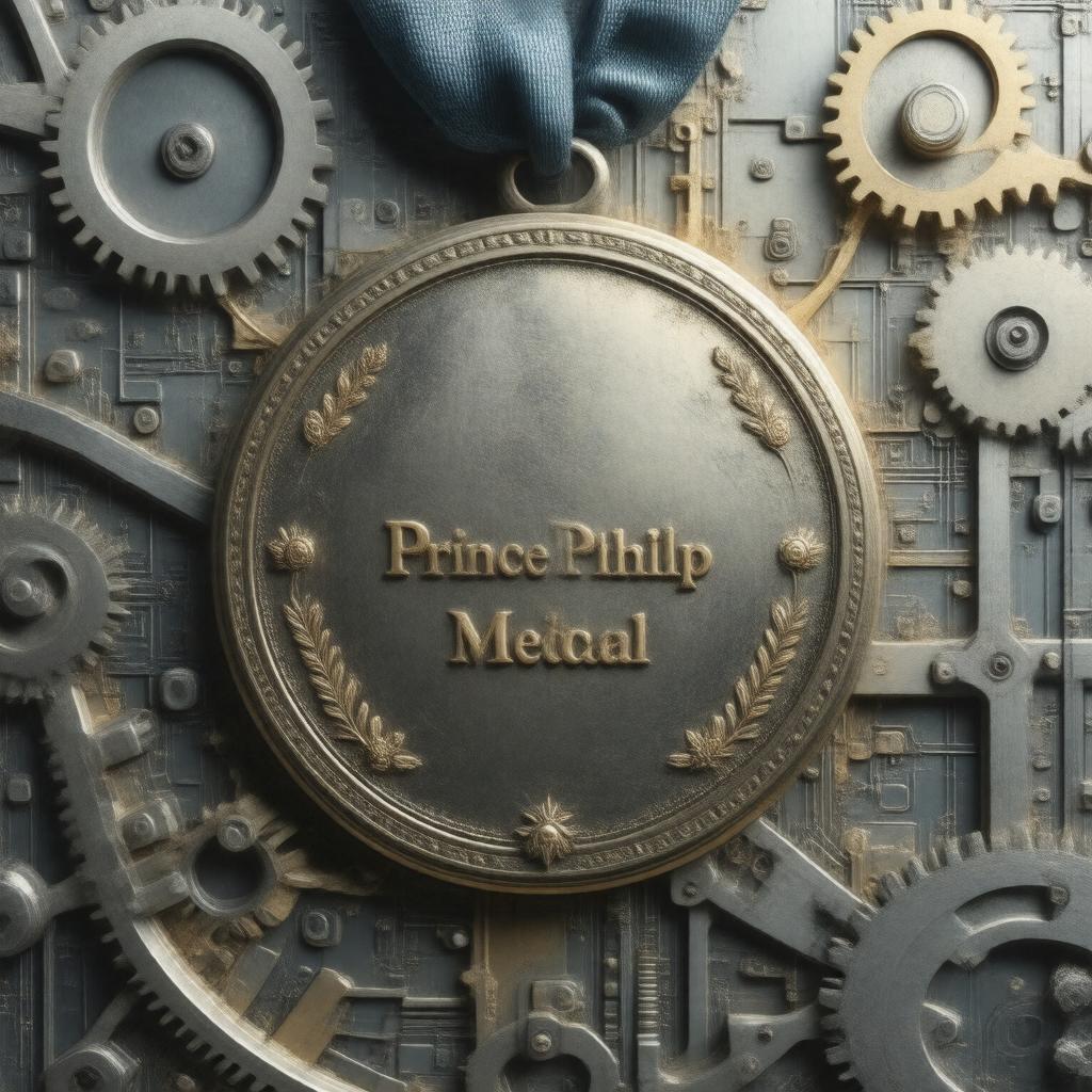 AI-created image of Prince Philip Medal