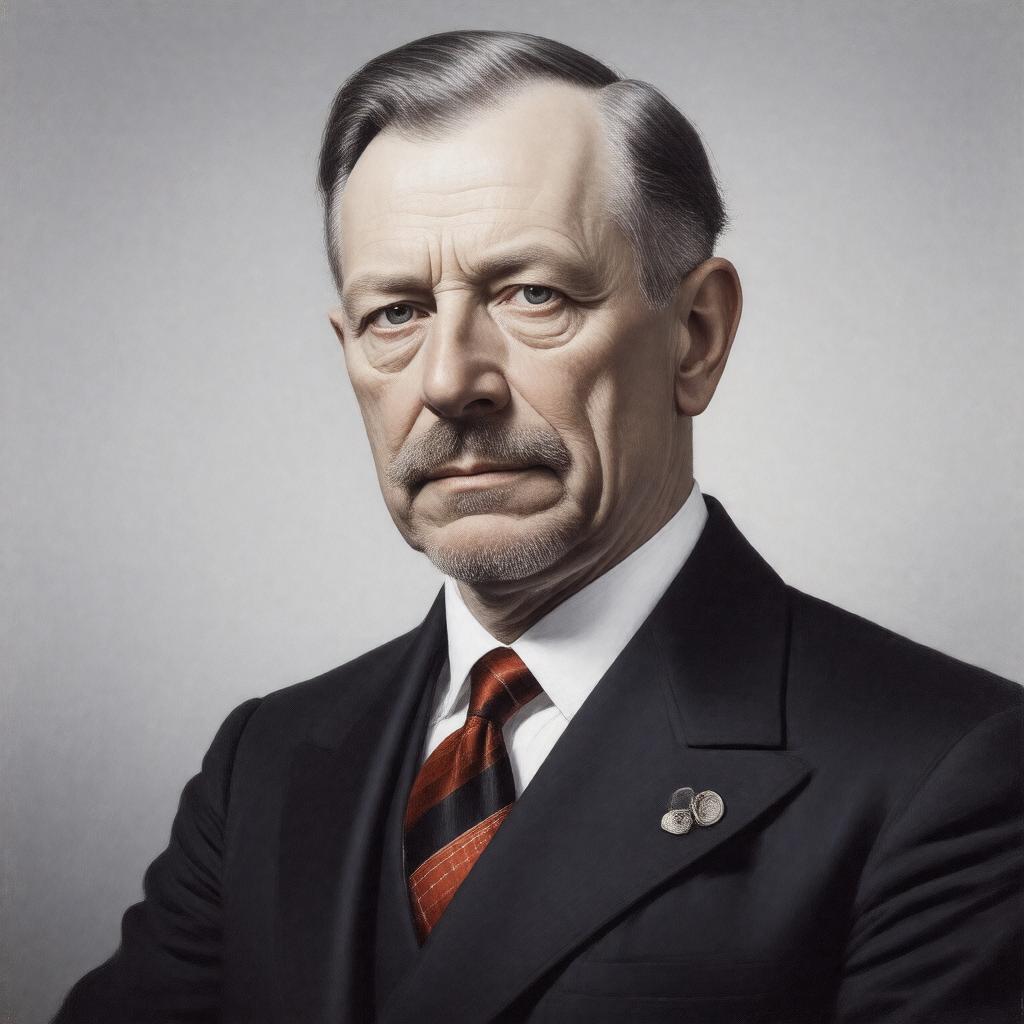 AI-created image of Prince Philipp-Ernst of Schaumburg-Lippe