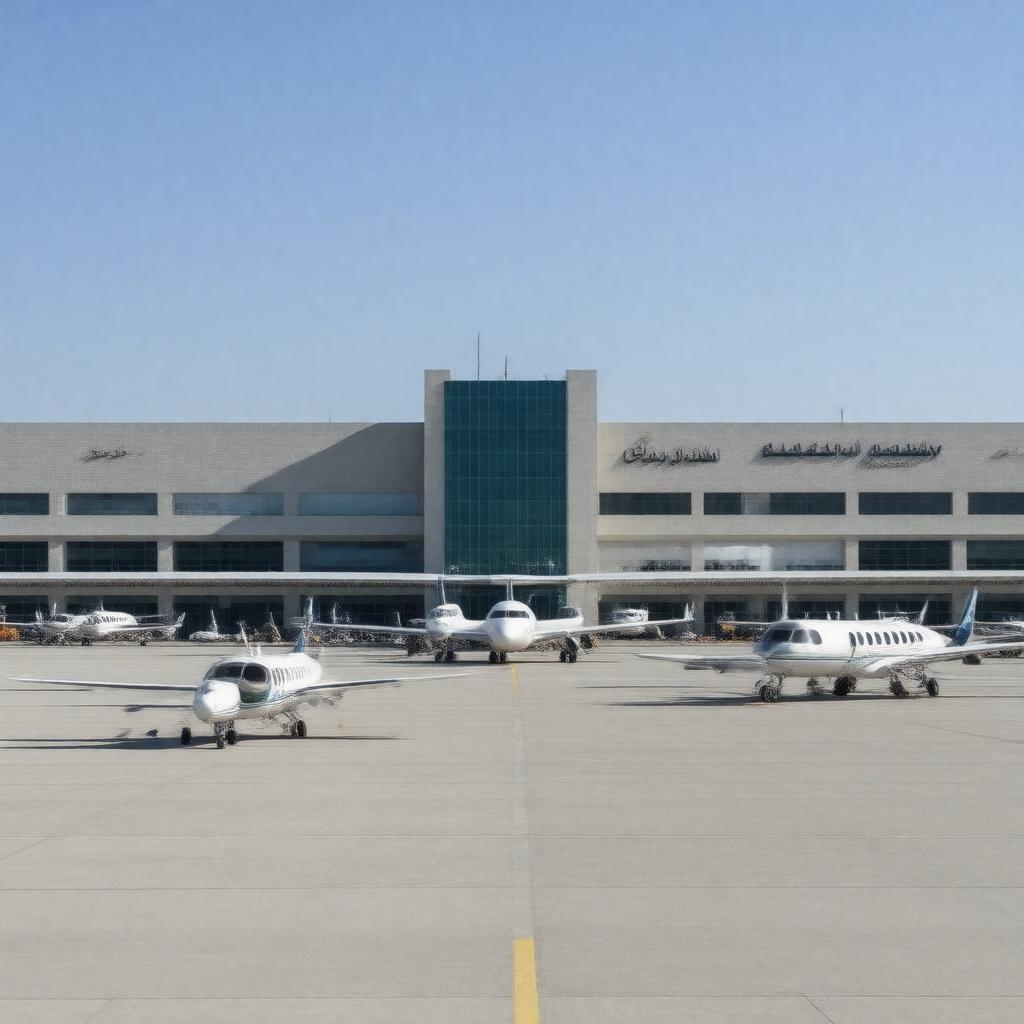 AI-created image of Prince Sultan Aviation Academy