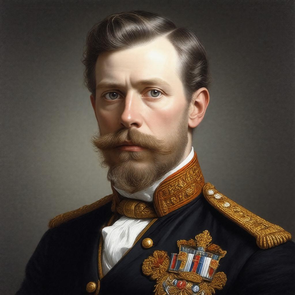 AI-created image of Prince Waldemar of Prussia