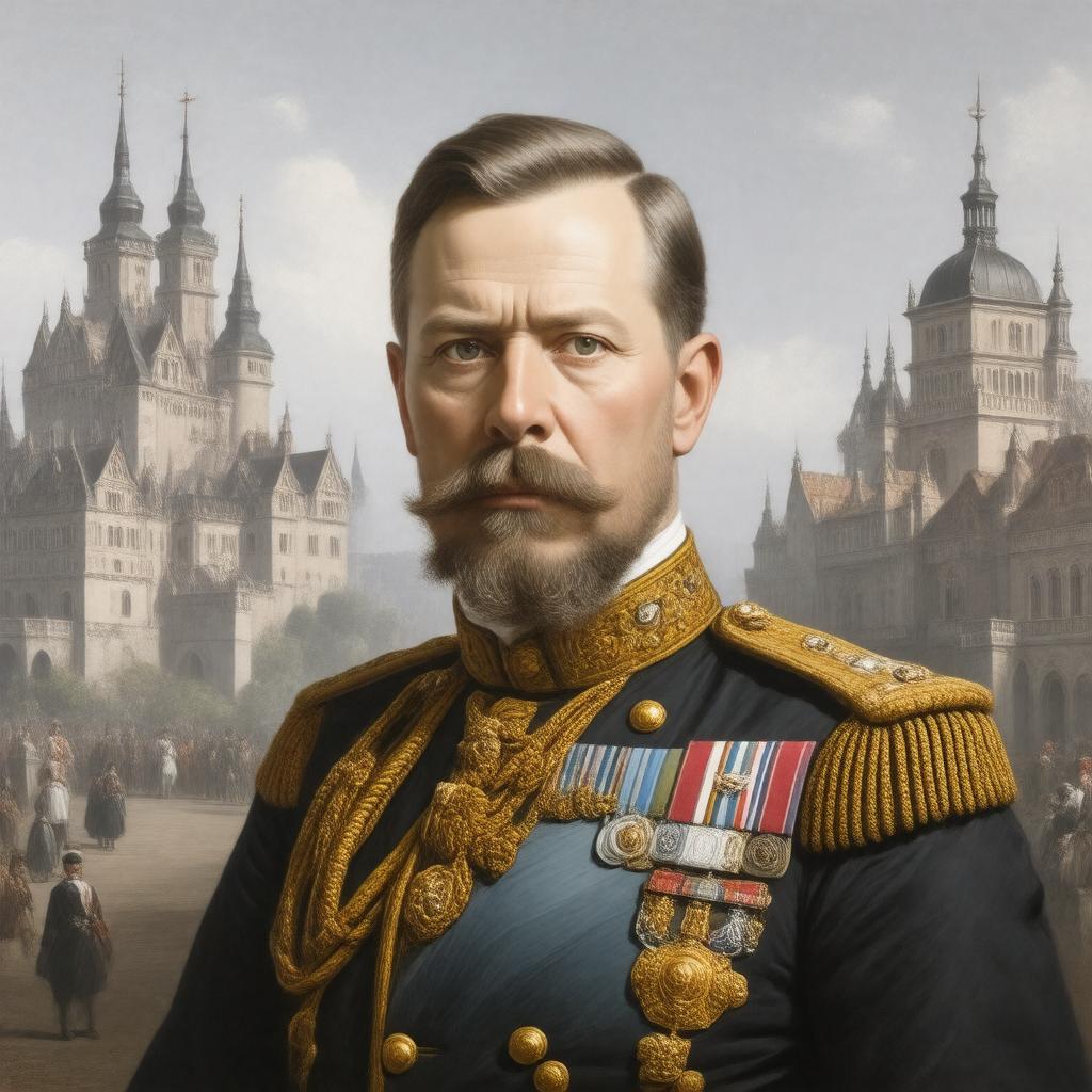 AI-created image of Prince Wilhelm of Schaumburg-Lippe