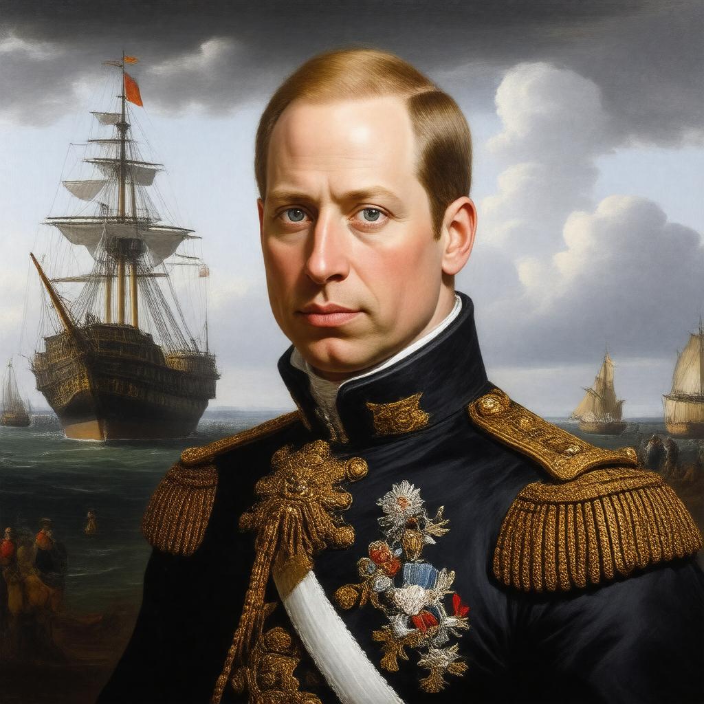 AI-created image of Prince William Henry