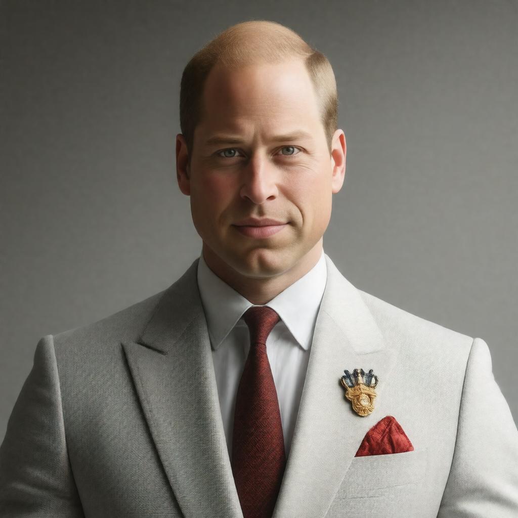 AI-created image of Prince William, Prince of Wales