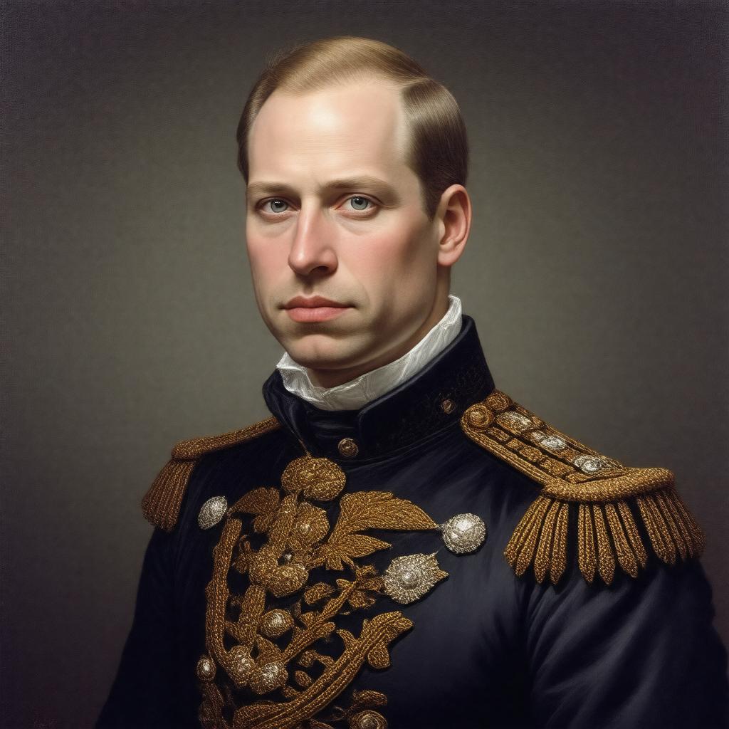 AI-created image of Prince William of Hesse-Kassel
