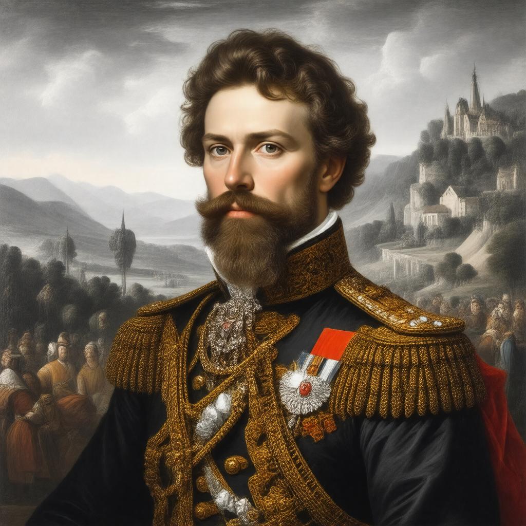 AI-created image of Prince of Hesse-Kassel