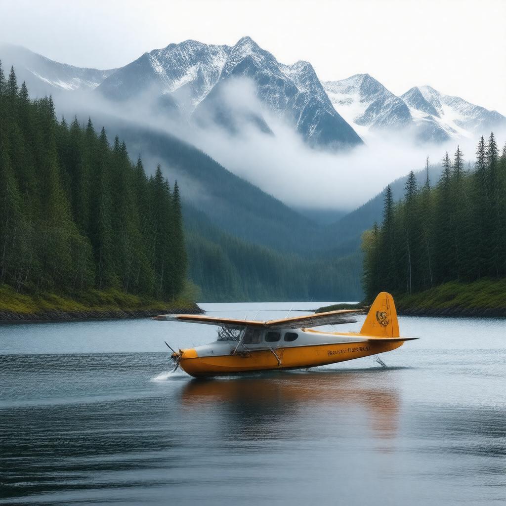 AI-created image of Prince of Wales Island