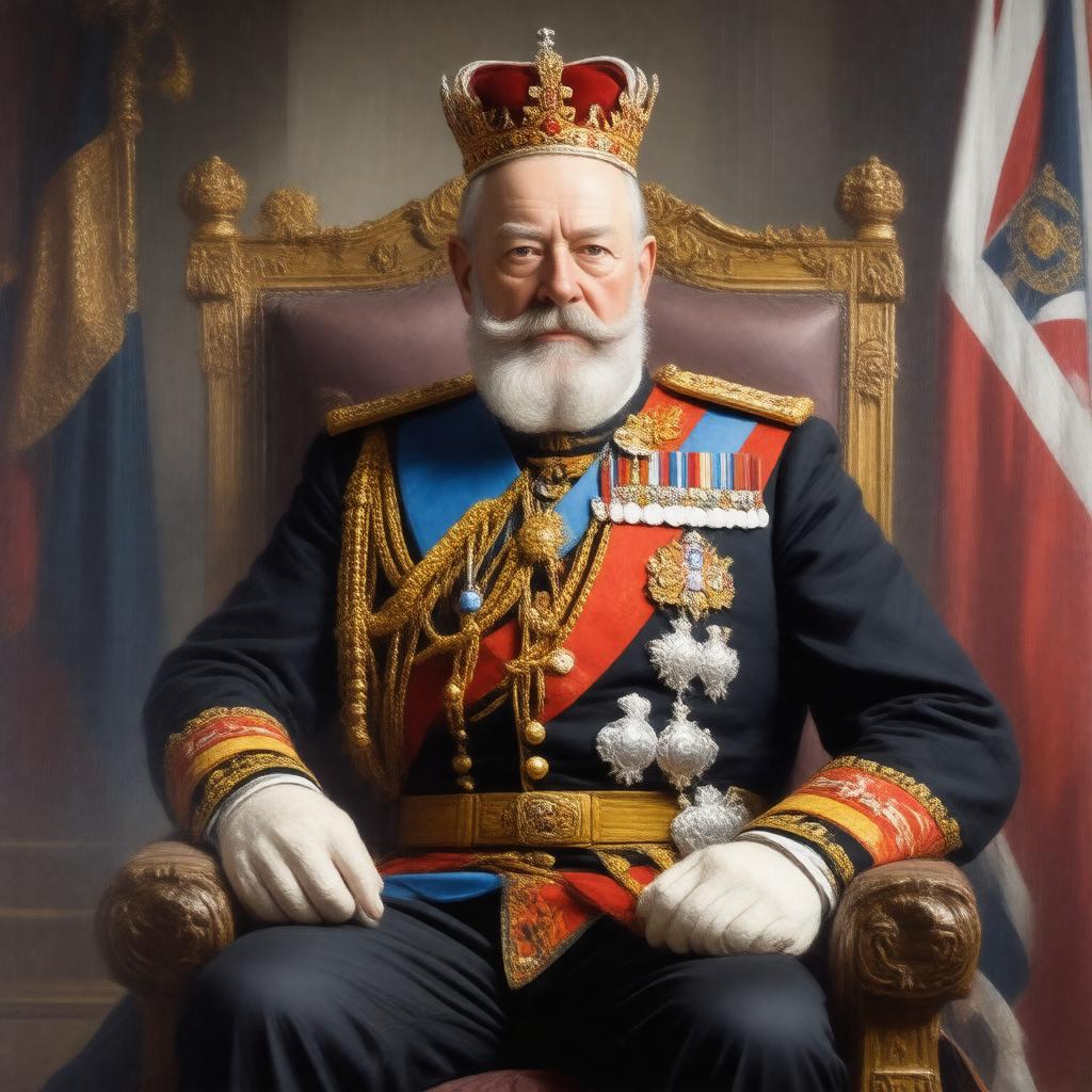 AI-created image of Prince of Wales (later King Edward VII)