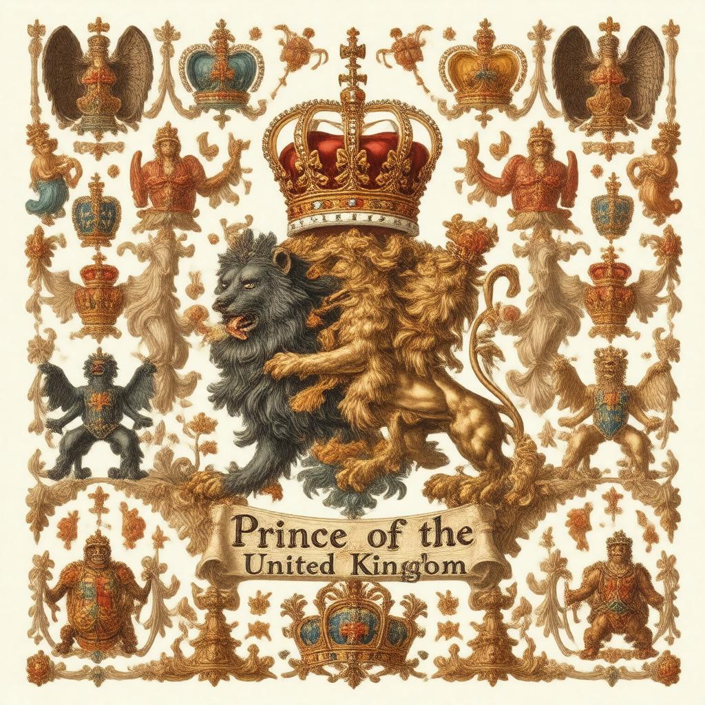 AI-created image of Prince of the United Kingdom