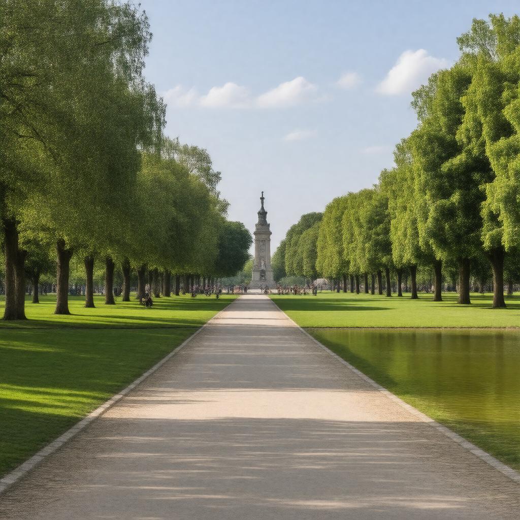 Click to view larger image AI-created image of Princes Park