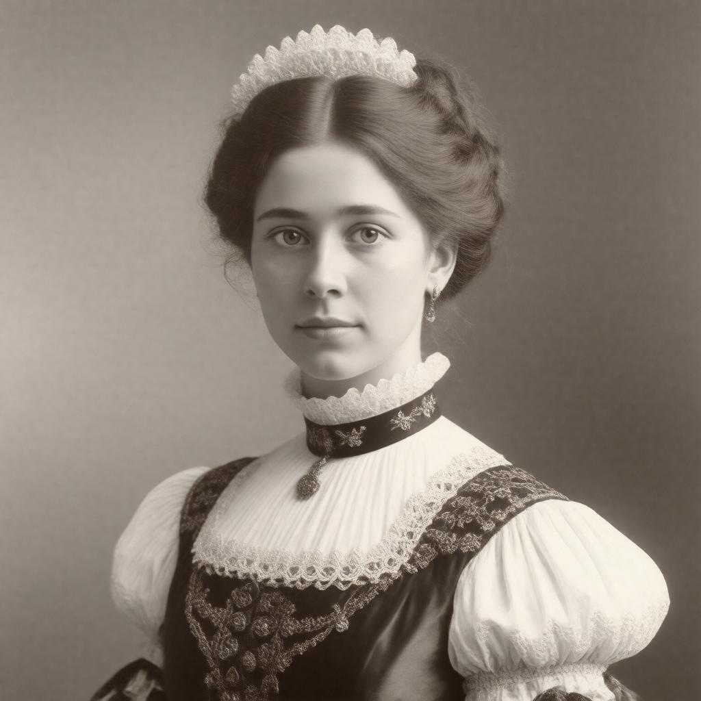 AI-created image of Princess Adelaide of Schleswig-Holstein