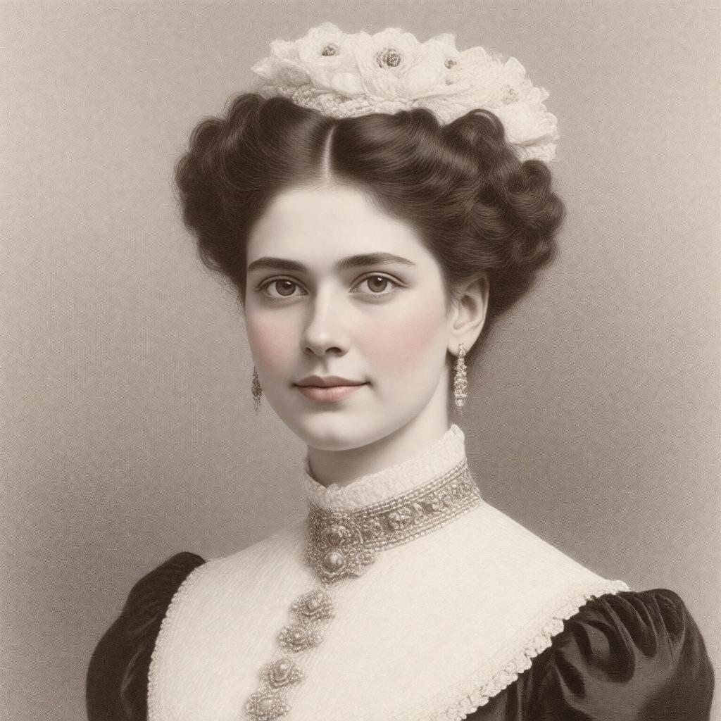 AI-created image of Princess Alexandra Victoria of Schleswig-Holstein