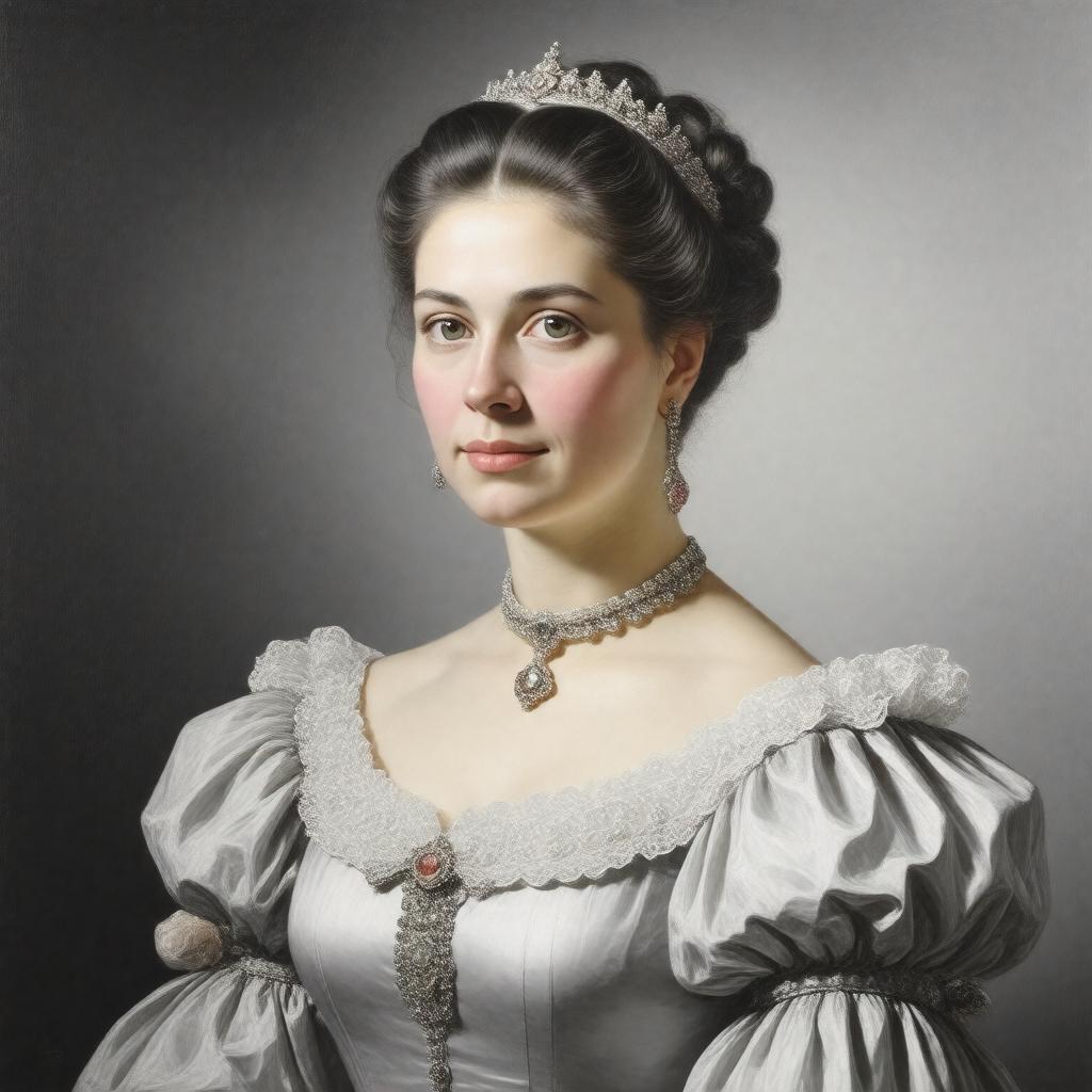 Click to view larger image AI-created image of Princess Alice, Grand Duchess of Hesse