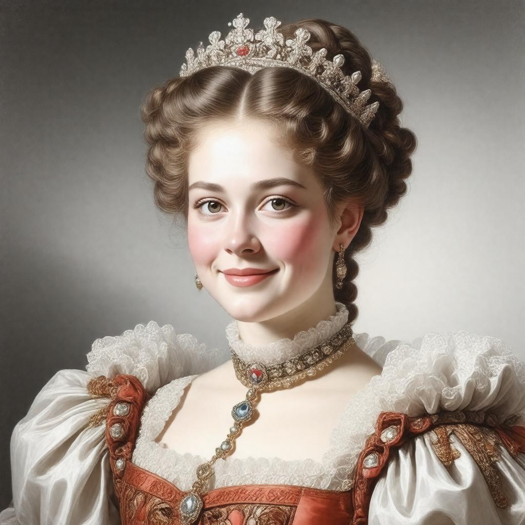 AI-created image of Princess Amelia