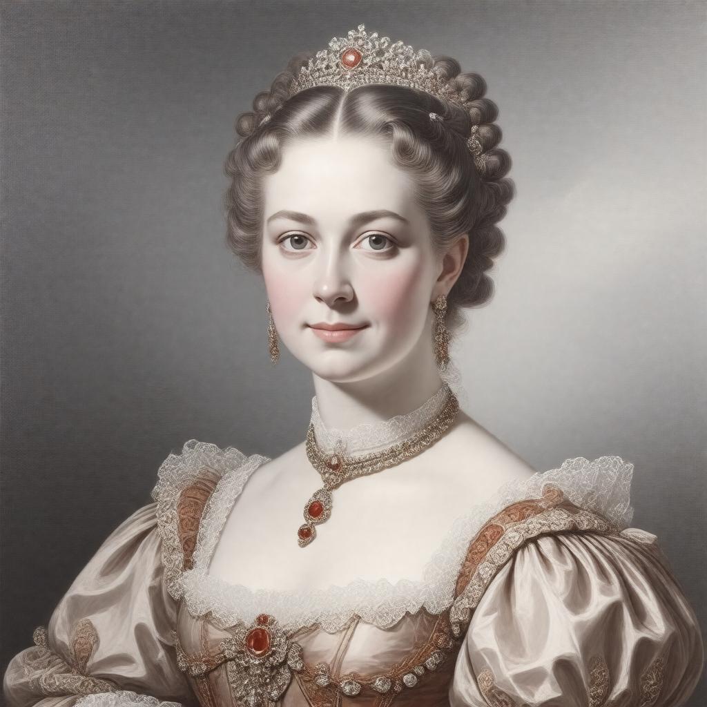 AI-created image of Princess Augusta Sophia