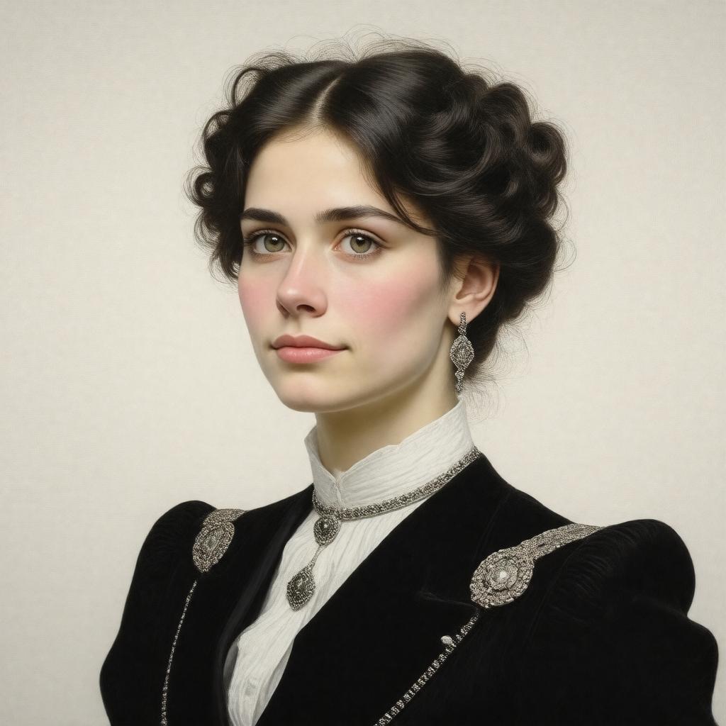 Click to view larger image AI-created image of Princess Calixta of Lippe-Biesterfeld