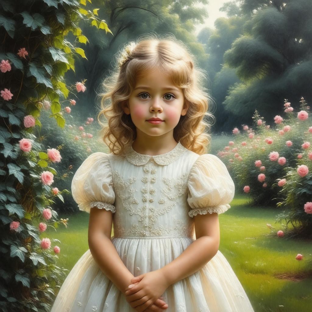 AI-created image of Princess Charlotte of Wales