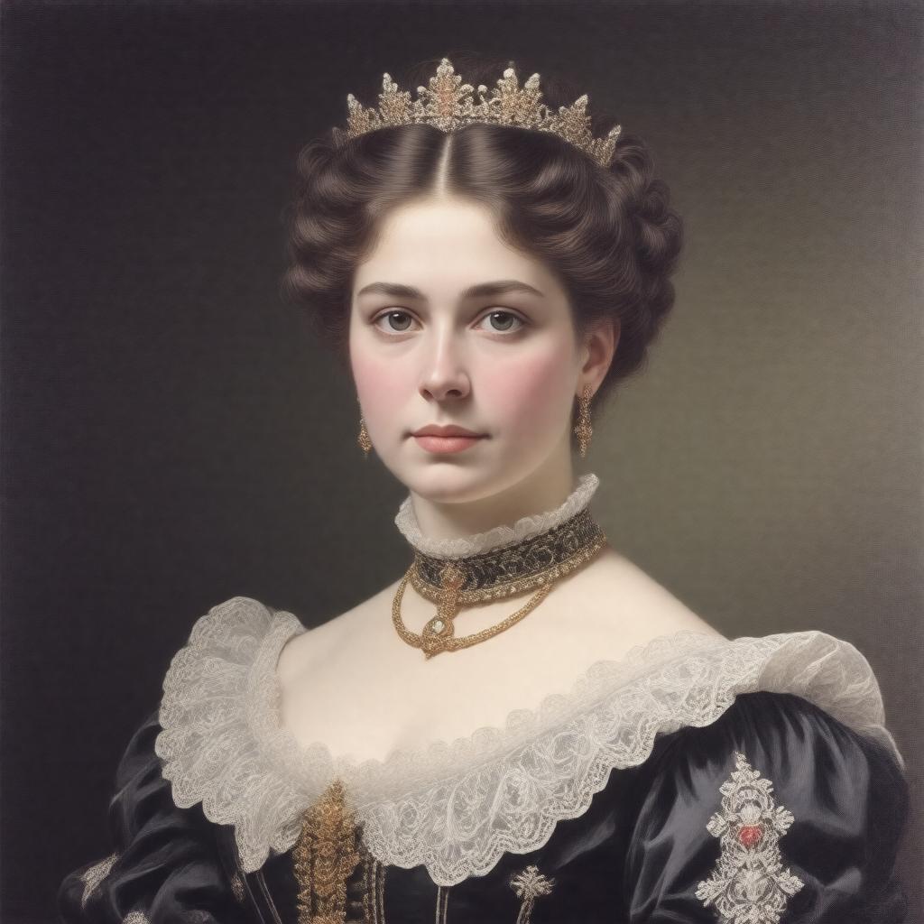 AI-created image of Princess Christian of Schleswig-Holstein