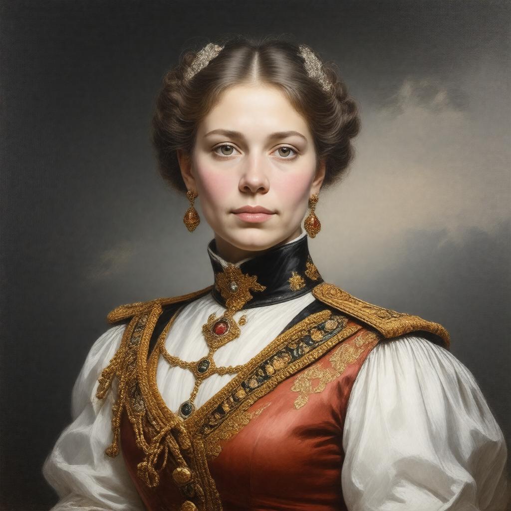 AI-created image of Princess Emma Marie of Prussia