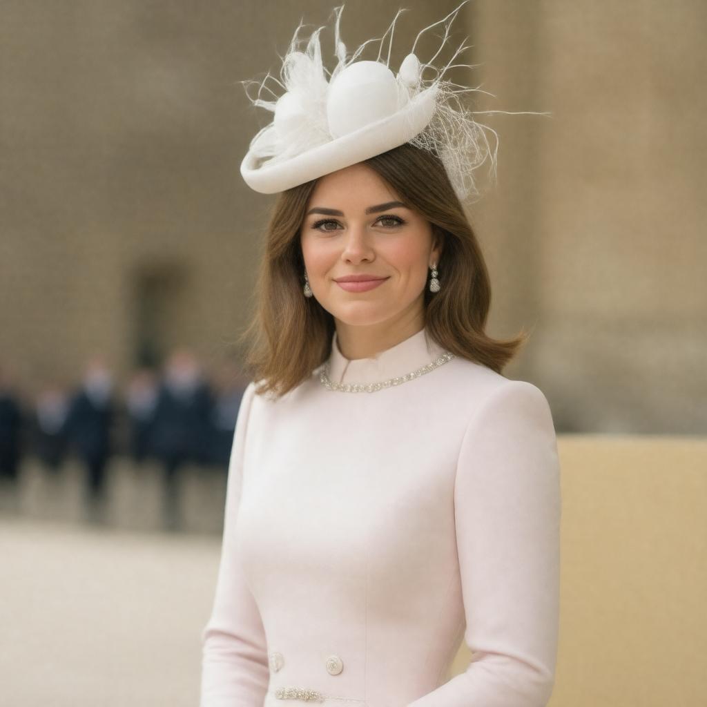 AI-created image of Princess Eugenie of York