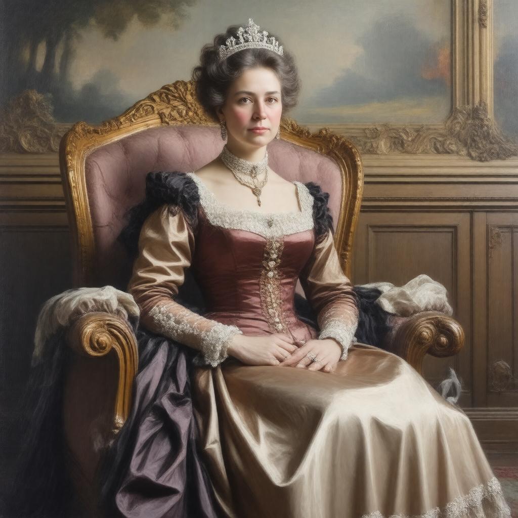 AI-created image of Princess Louise Caroline Alberta