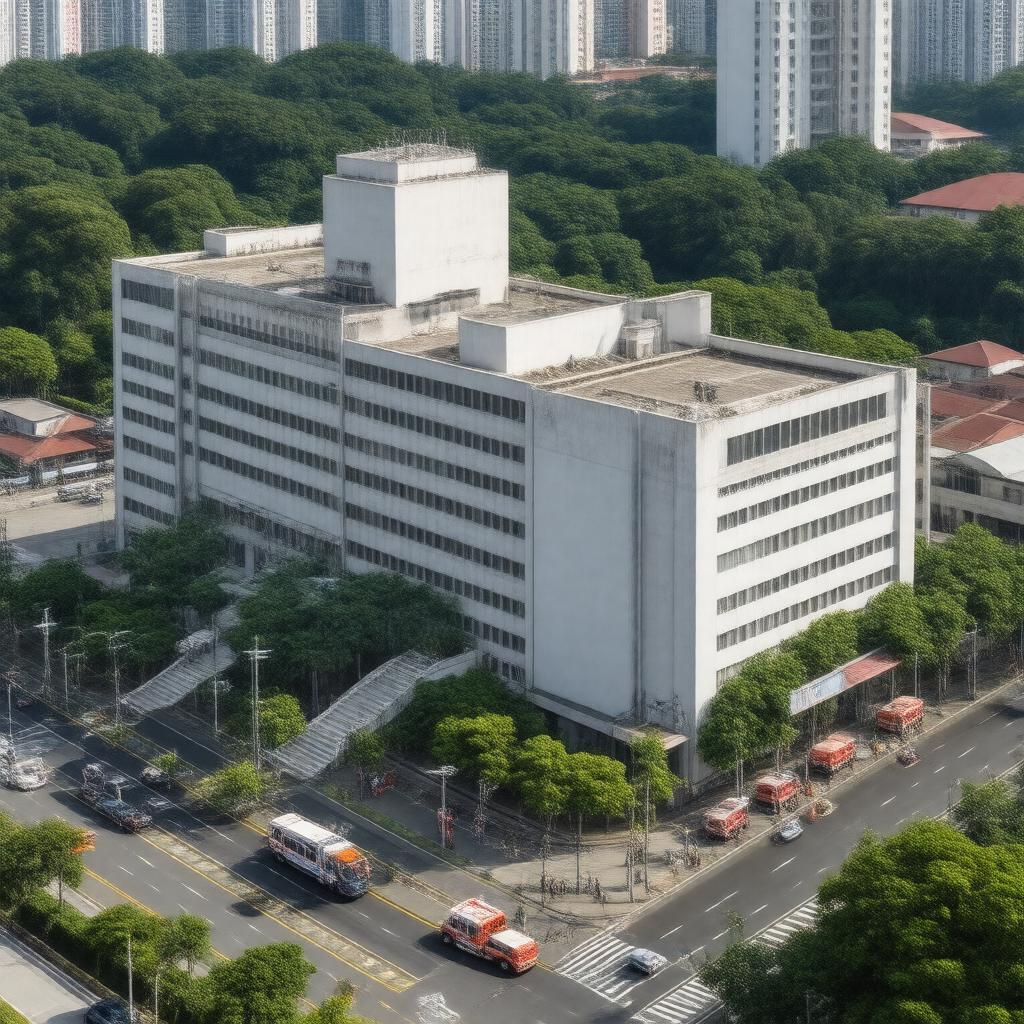 AI-created image of Princess Margaret Hospital