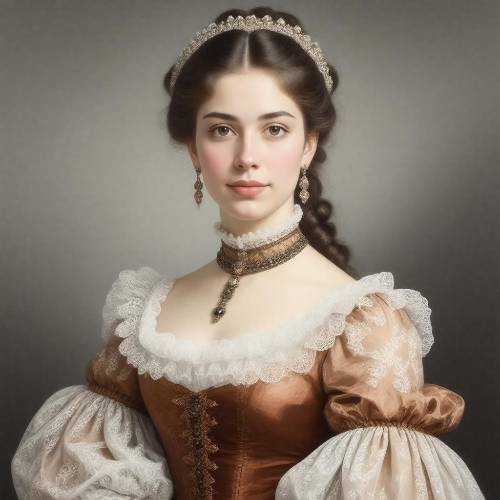 AI-created image of Princess Marie Sophie of Hesse-Kassel