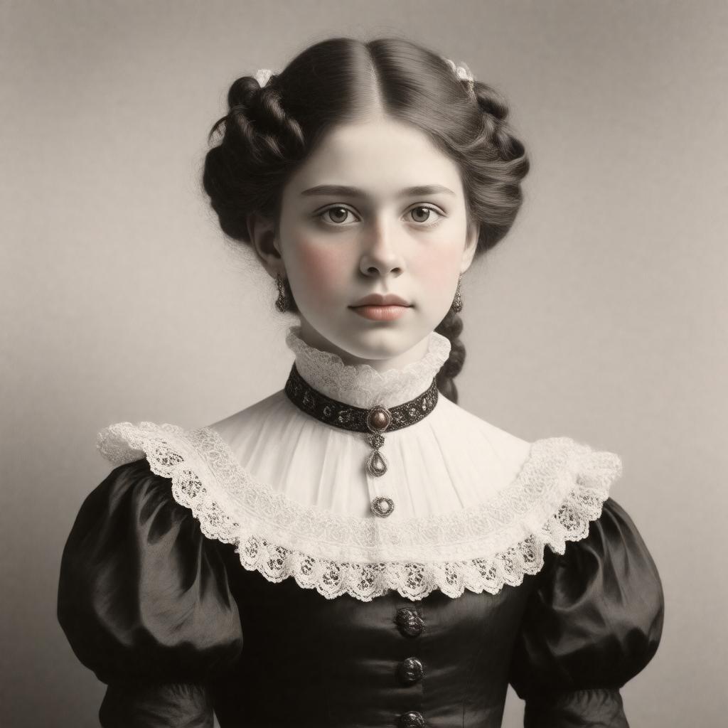 AI-created image of Princess Marie of Hesse and by Rhine