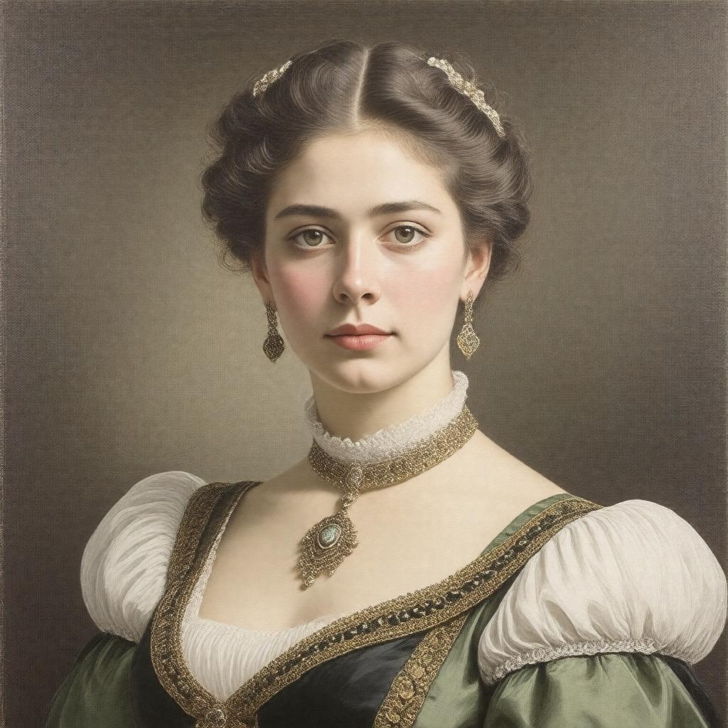 Click to view larger image AI-created image of Princess Marie of Schaumburg-Lippe