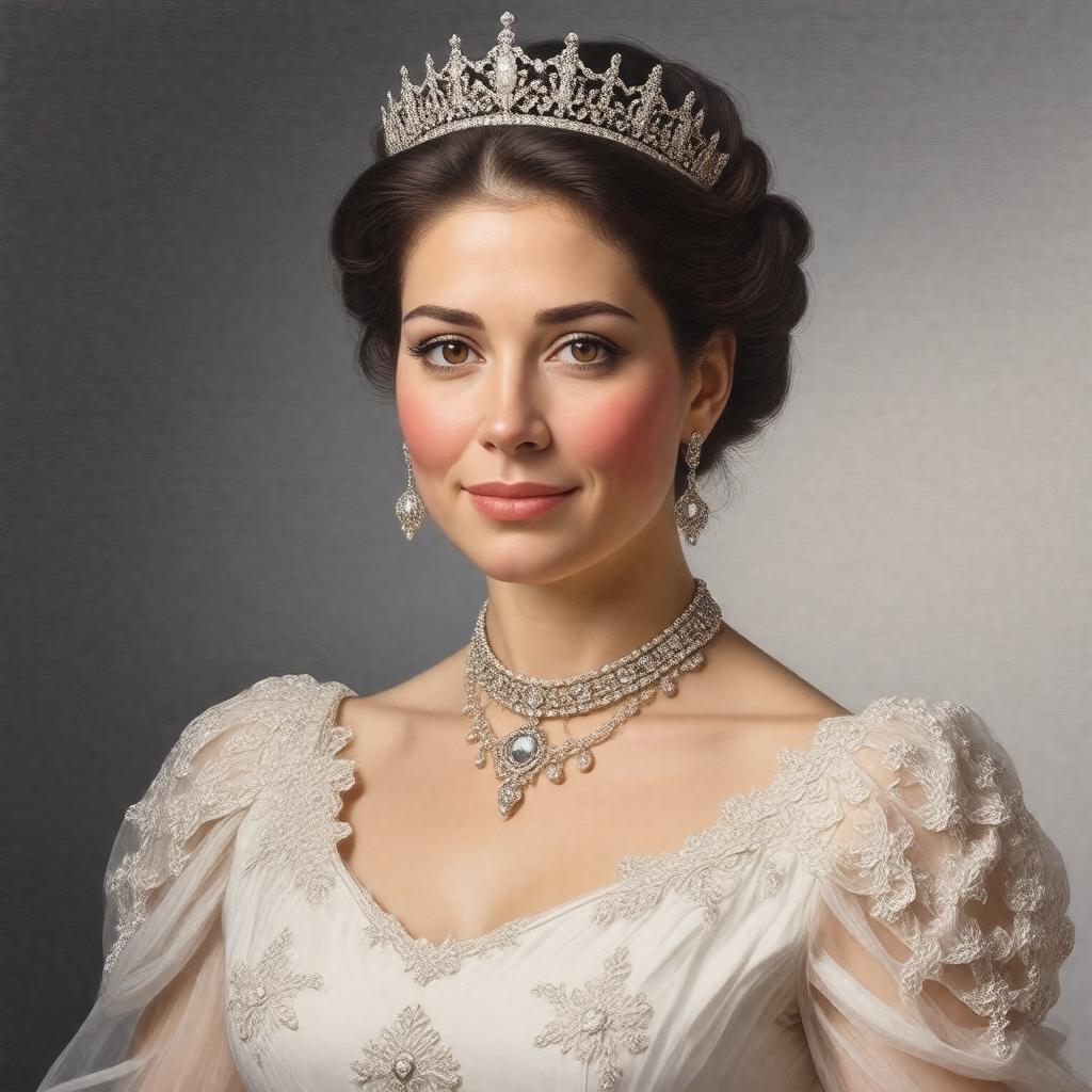 AI-created image of Princess Mary, Countess of Harewood
