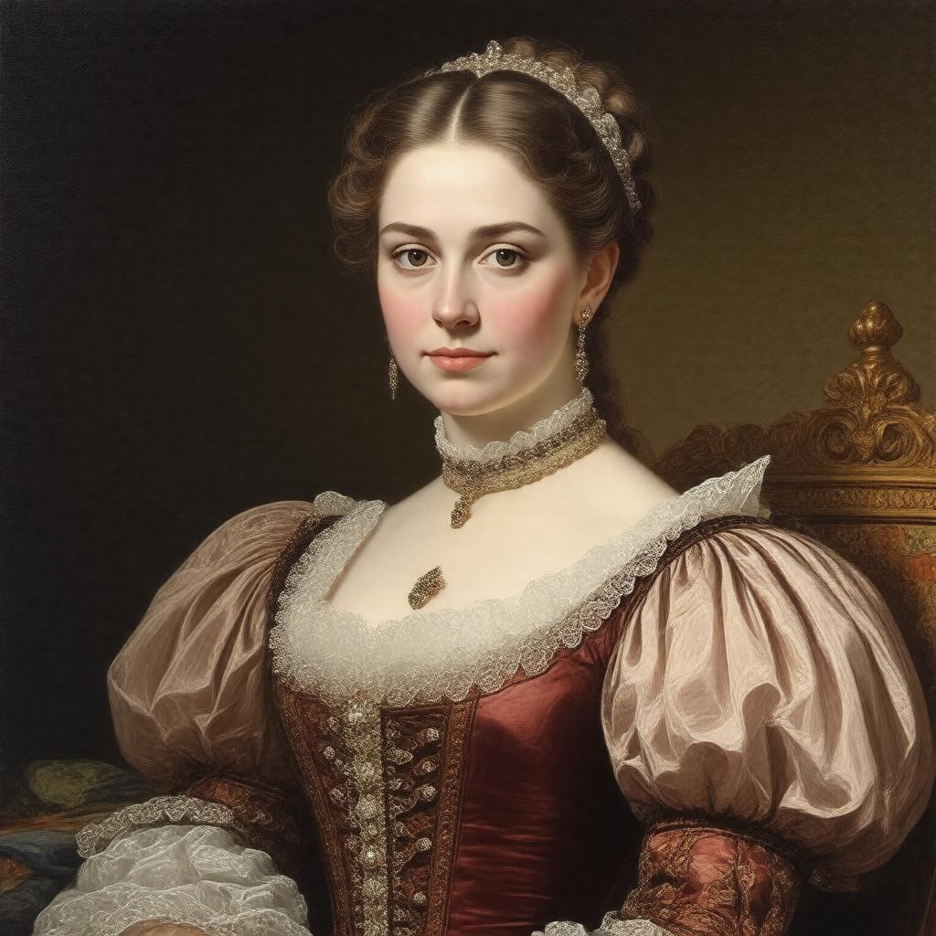 Click to view larger image AI-created image of Princess Mary, Duchess of Gloucester and Edinburgh