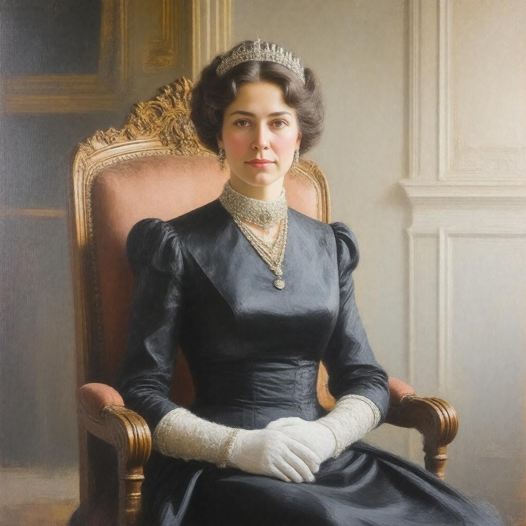 AI-created image of Princess Maud of Wales