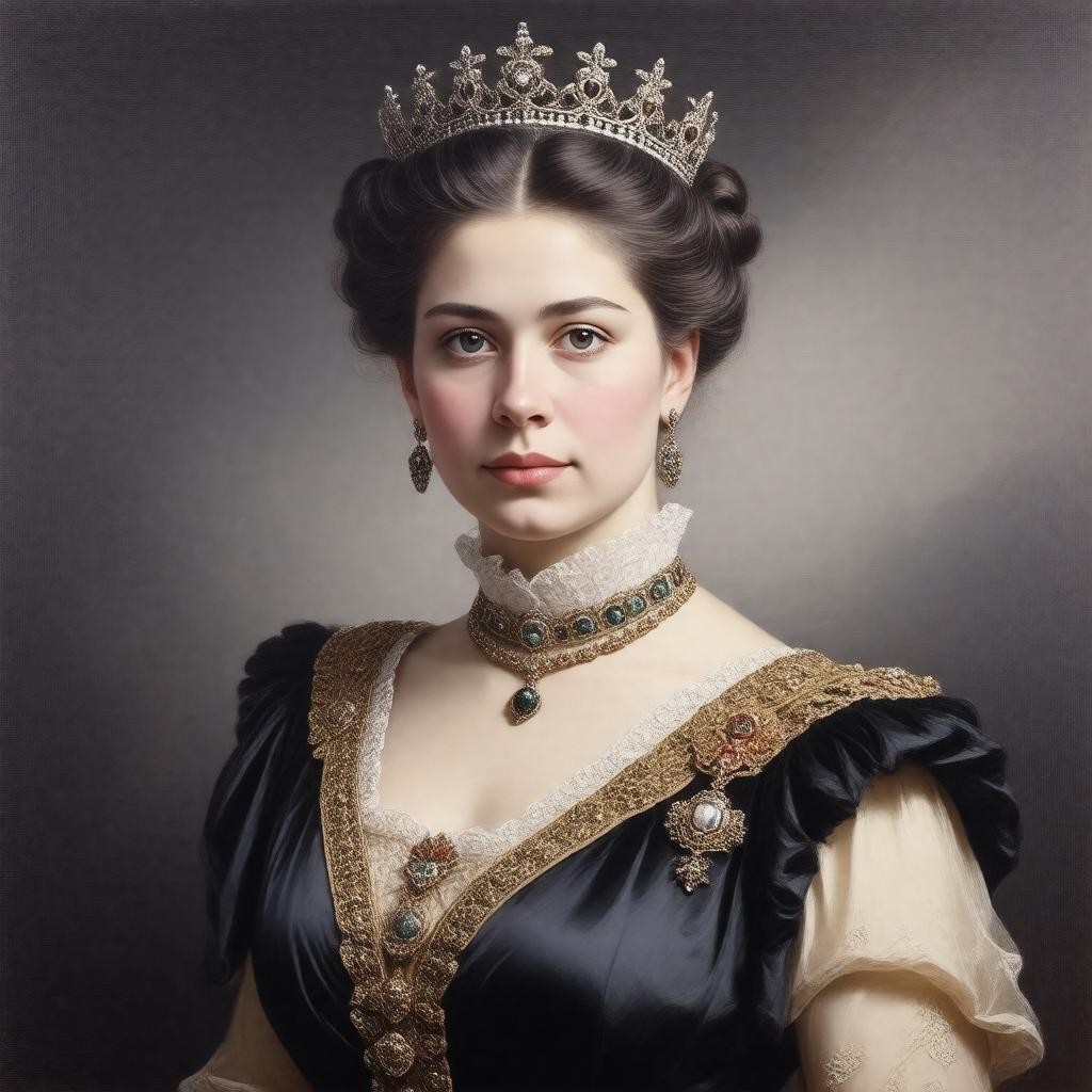 AI-created image of Princess Victoria of Wales