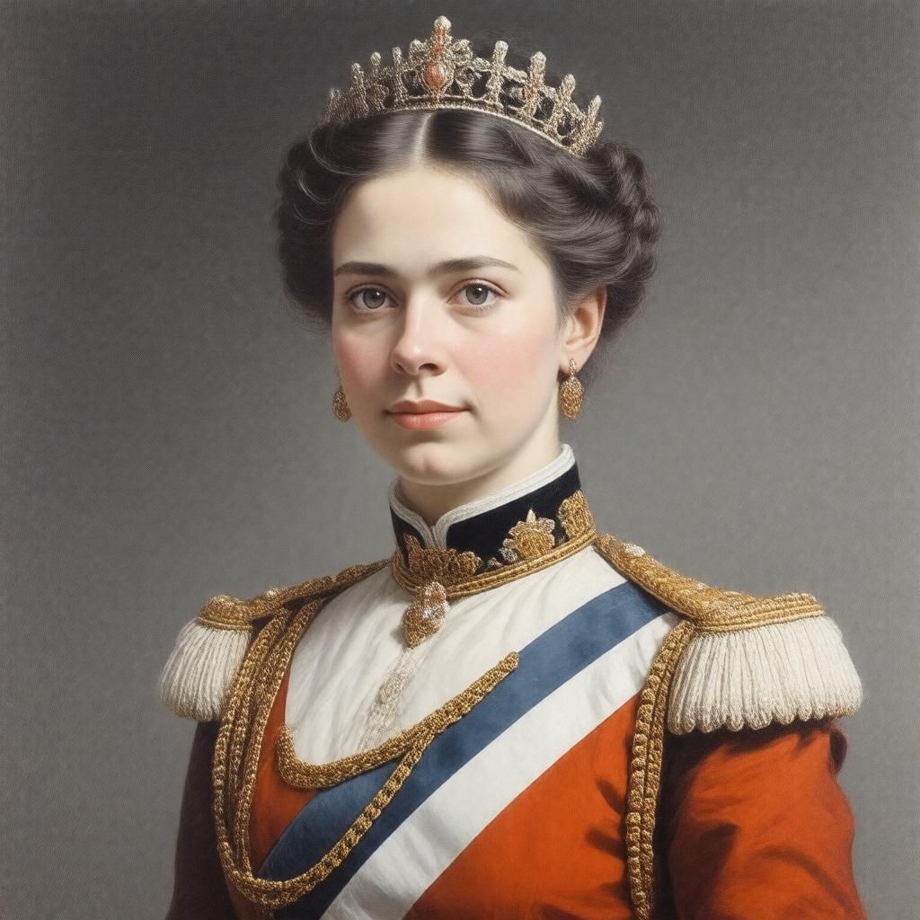 Click to view larger image AI-created image of Princess Viktoria Luise of Prussia