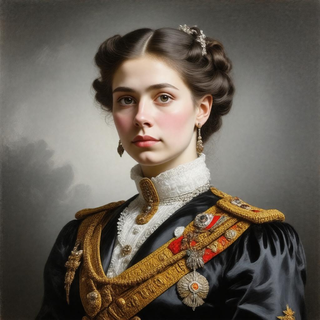 Click to view larger image AI-created image of Princess Viktoria of Prussia