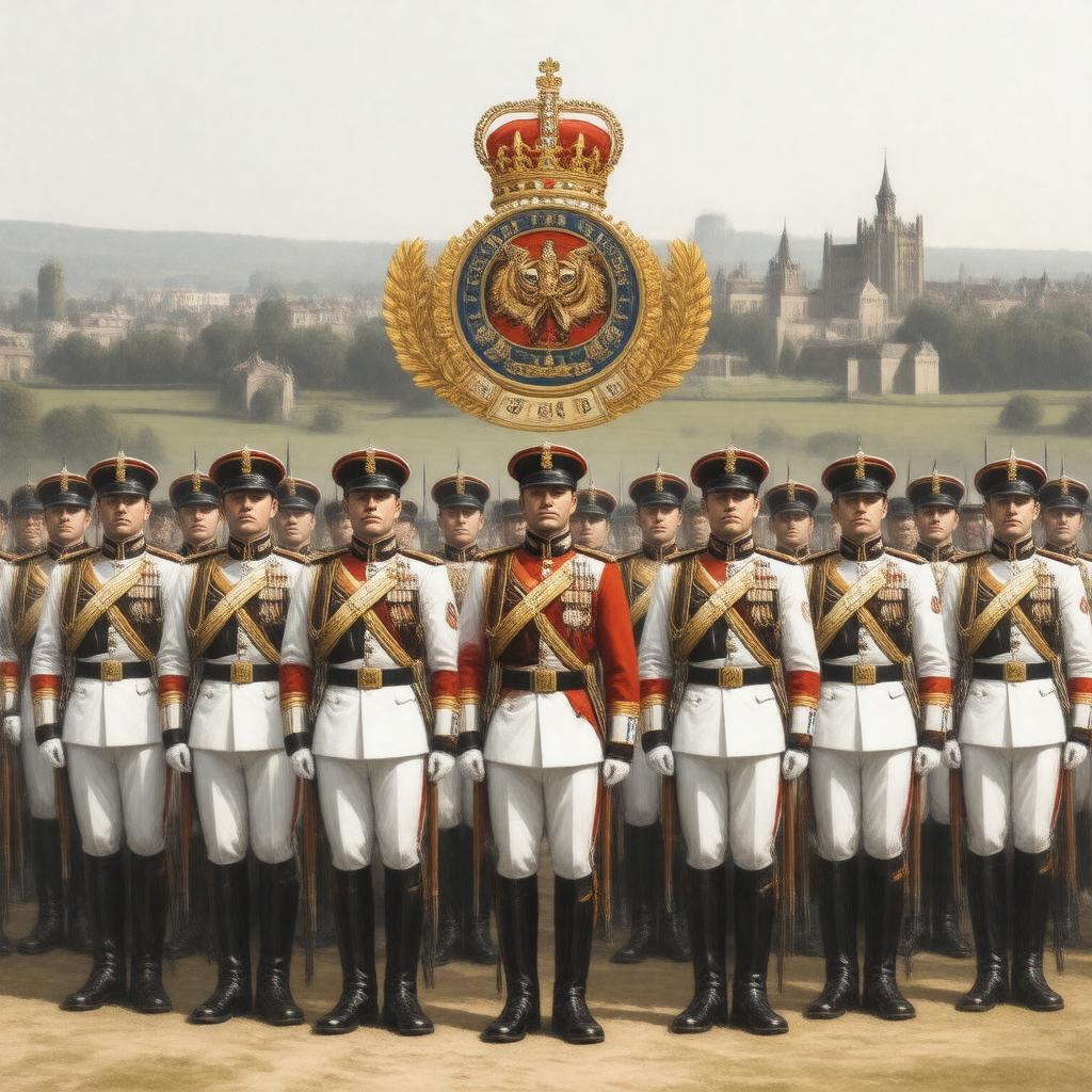 AI-created image of Princess of Wales's Royal Regiment