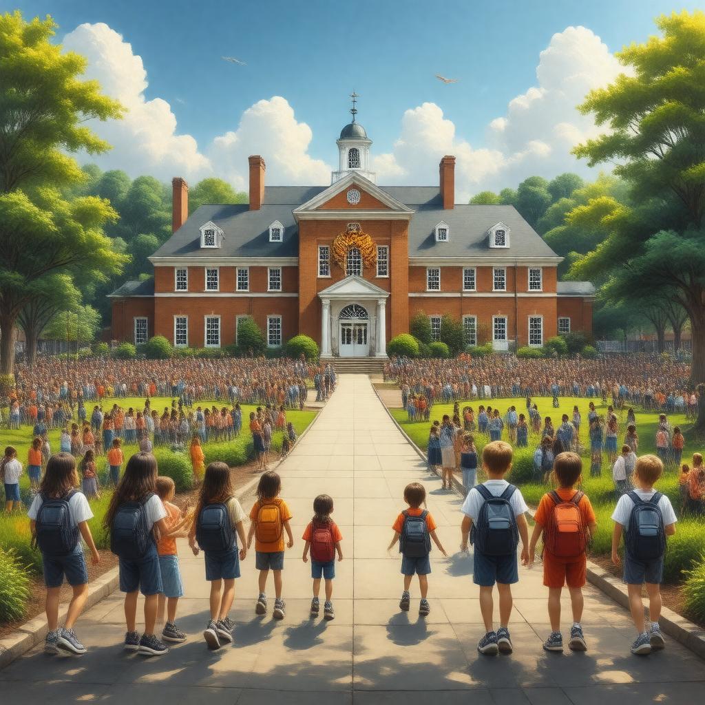 AI-created image of Princeton Public Schools