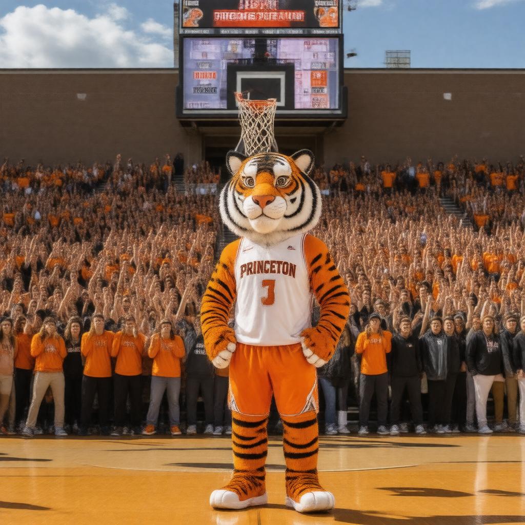AI-created image of Princeton Tigers