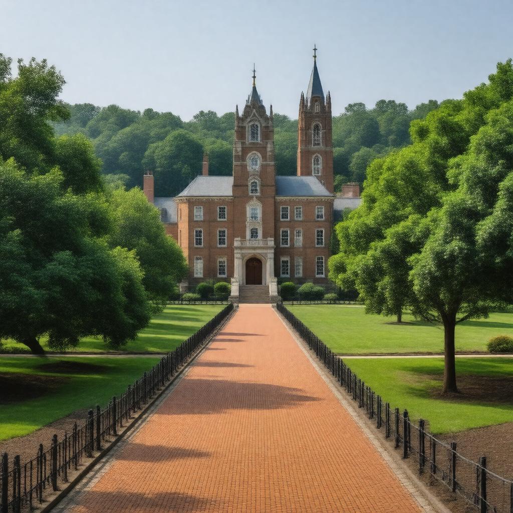 AI-created image of Princeton University