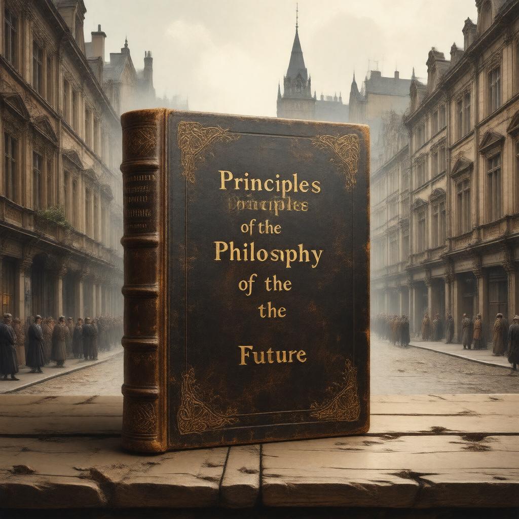 AI-created image of Principles of the Philosophy of the Future