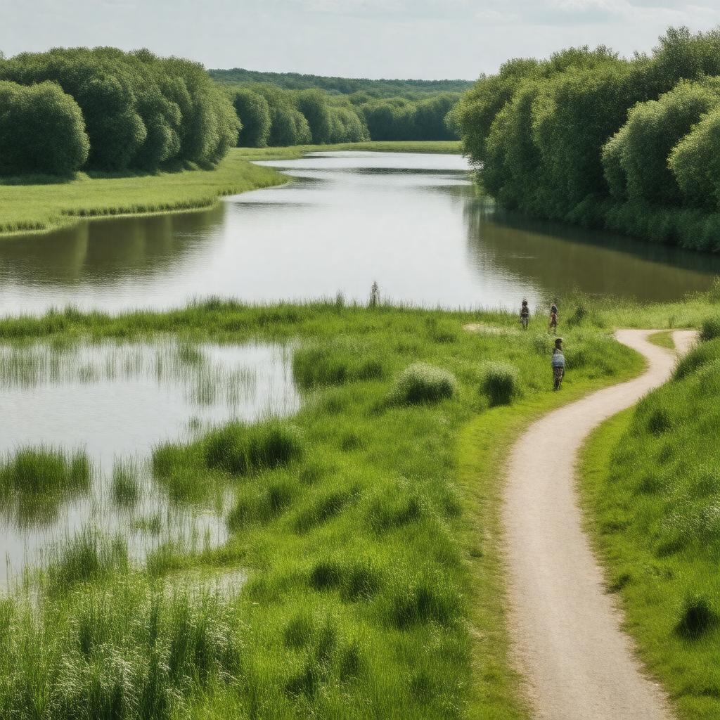 AI-created image of Priory Country Park