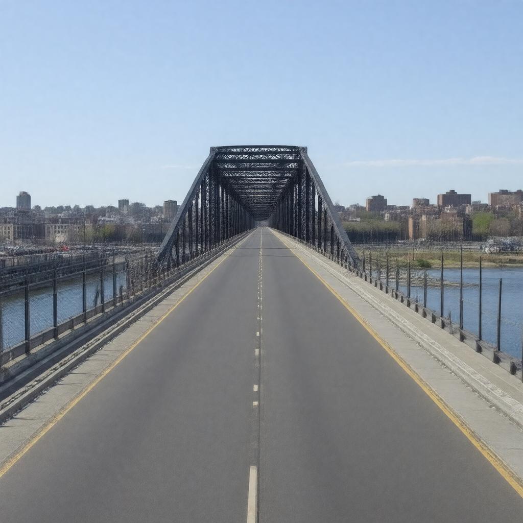 AI-created image of Prison Point Bridge
