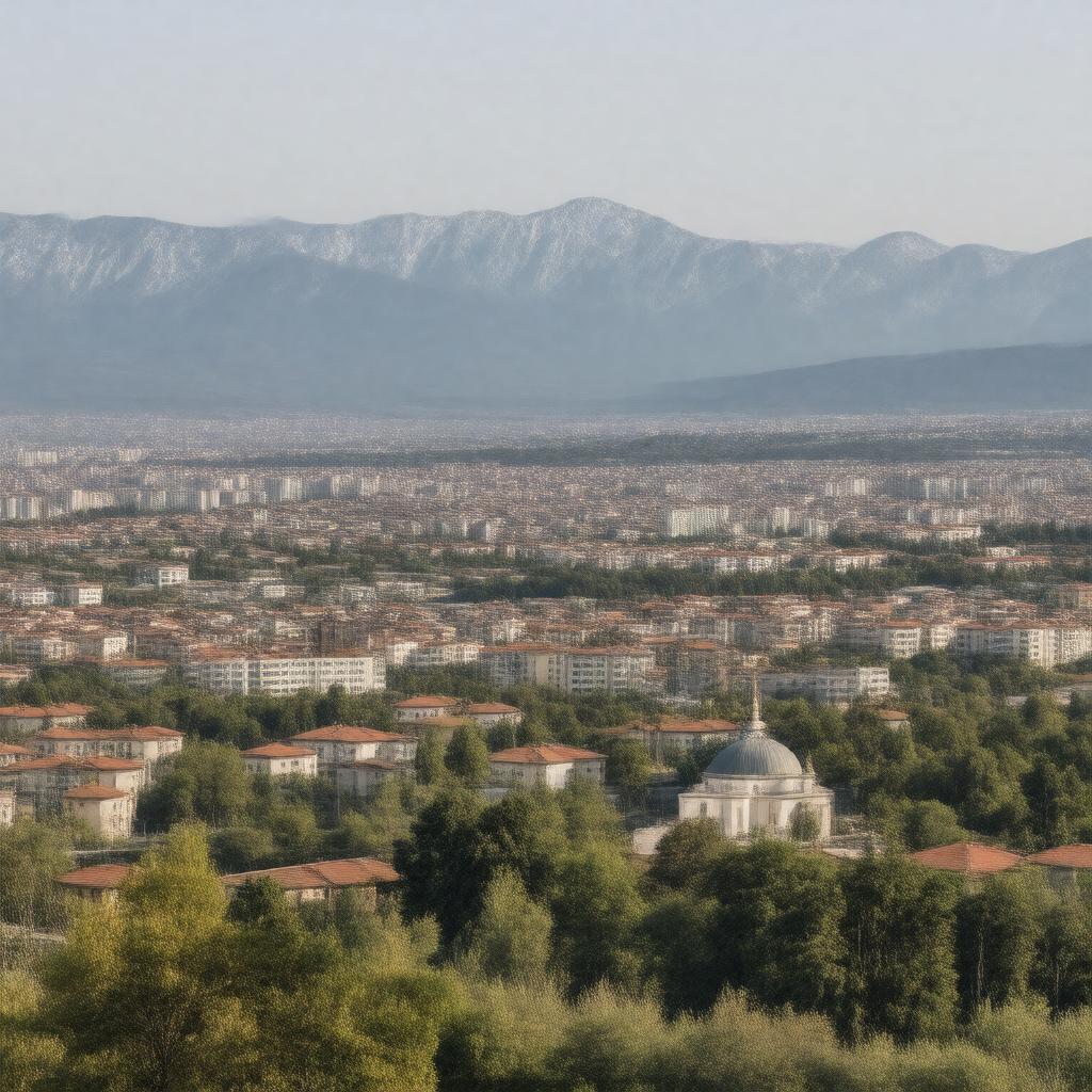 AI-created image of Pristina