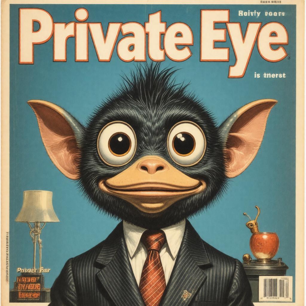 AI-created image of Private Eye